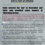 1971 fall of dhaka, myth vs reality. myth2